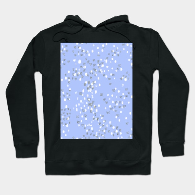 Pop Garden Abstract Floral Hoodie by Jess Illustrates